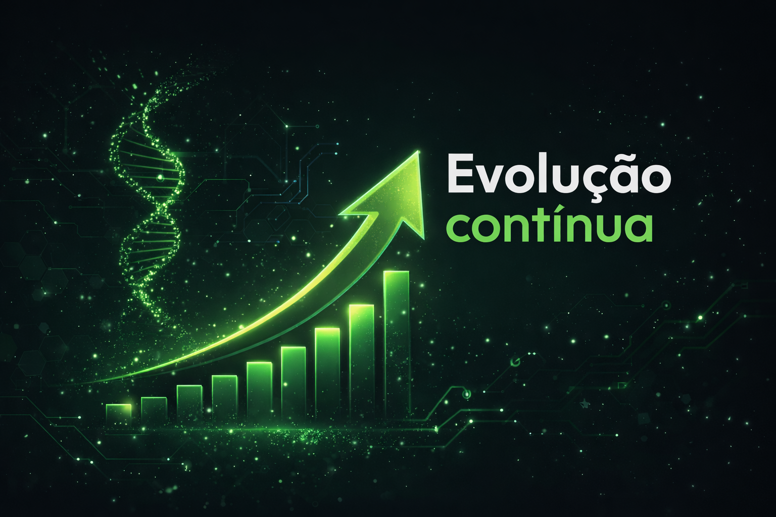 Evolução contínua e crescimento estratégico